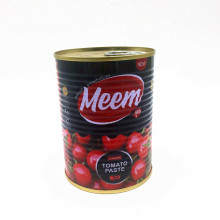 Günstiger Preisrabatt beim Verkauf 400g leicht zu öffnen 28-30% Brix frisches Tomatenmark, Tomatenketchup, Tomatenpüree